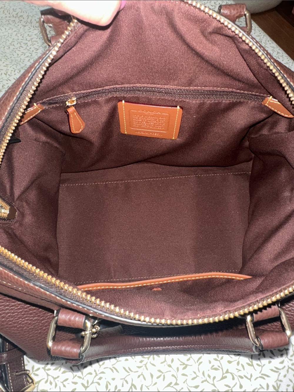 COACH Rowan Soft Satchel (large) new edition with shorter strap - Picture 5 of 6